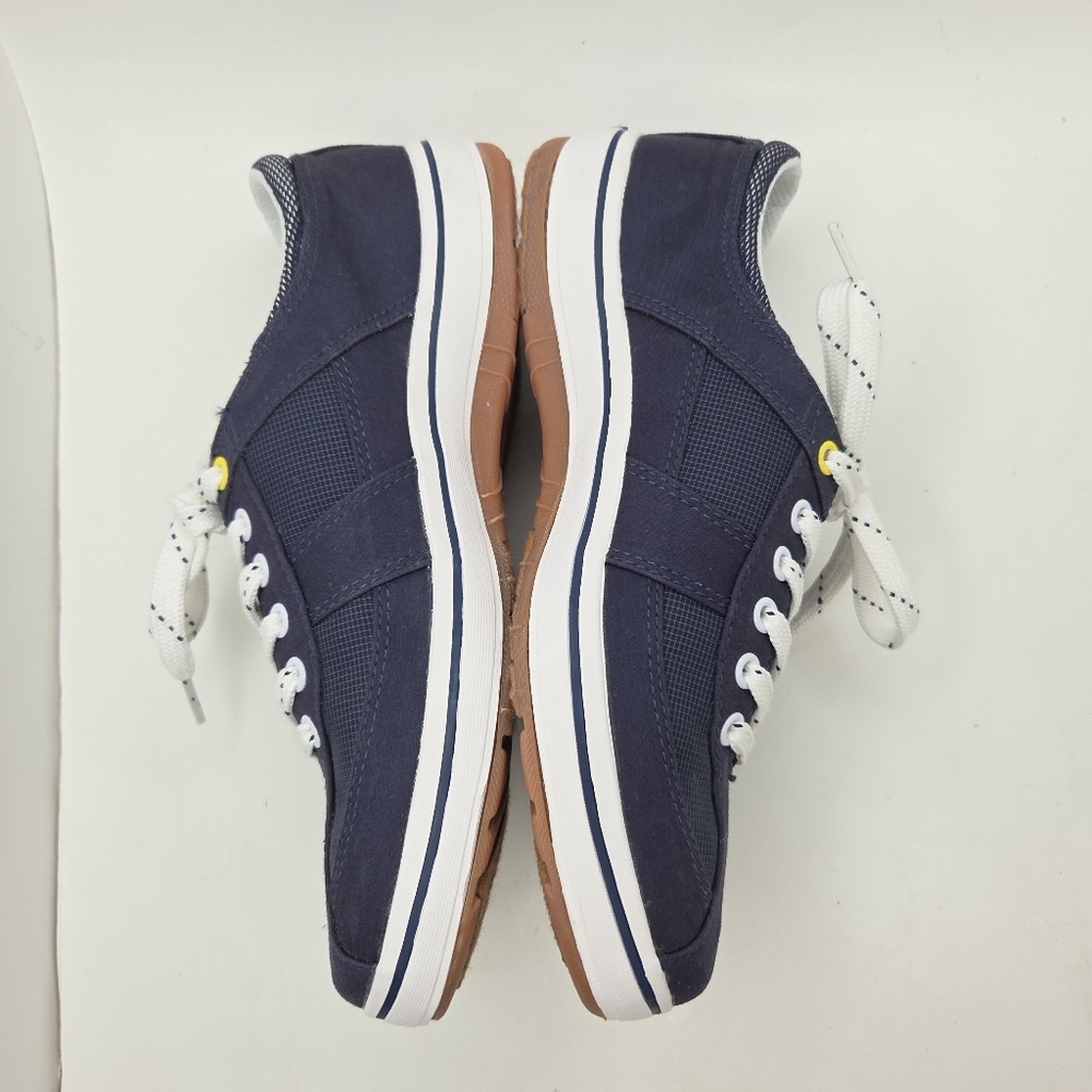Keds Navy Blue & White Low Top Lace Up Sneakers Casual Shoes Women's Size 6.5 - Picture 8 of 13